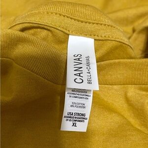 Bella Canvas Mustard Graphic Tee Jeep Sleep Repeat  XL Tshirt